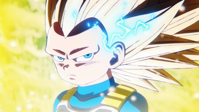Mini Vegeta Super Saiyan 3